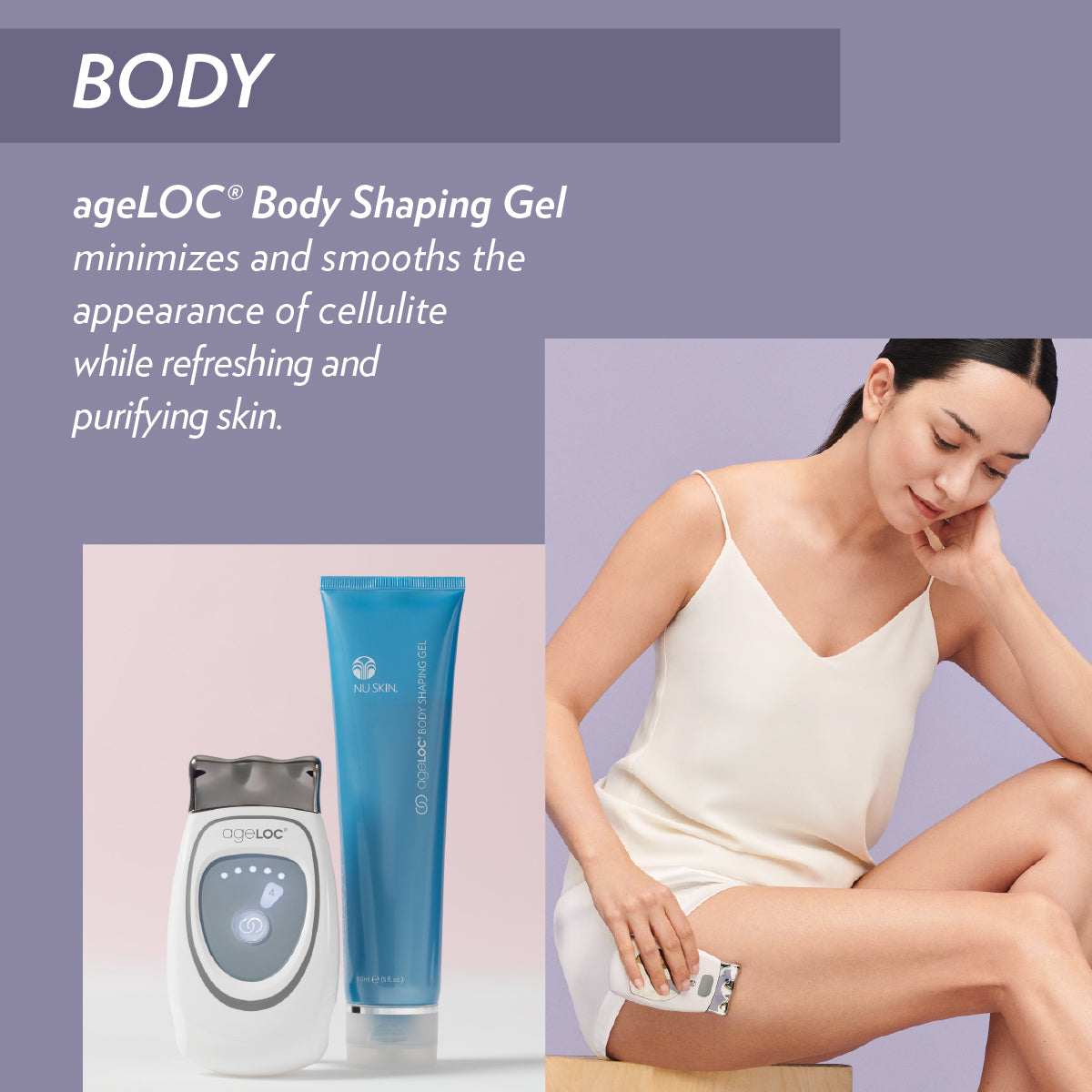 ageLOC Body Shaping Gel - Target Cellulite